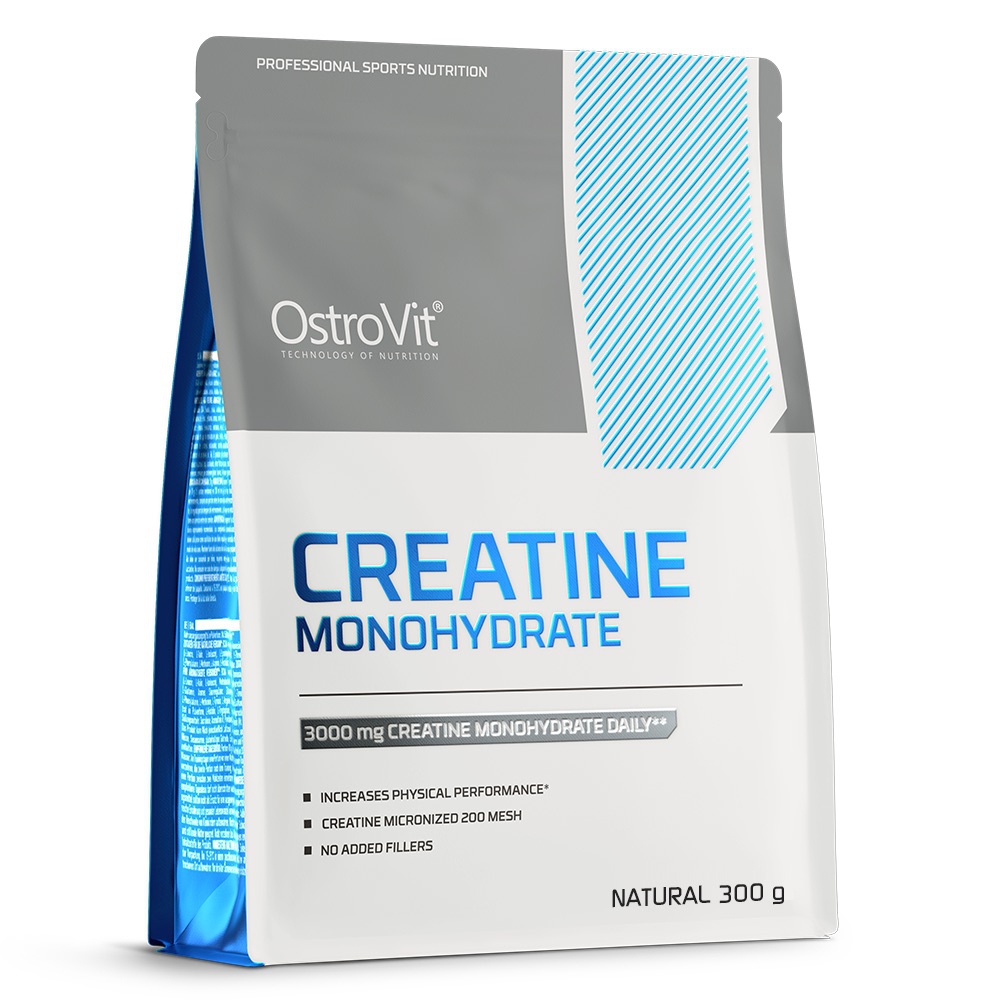 کراتین منوهیدرات 300 گرم استروویت (اورجینال - تضمین اصالت) - CREATINE MONOHYDRATE OSTROVIT انقضا 2026