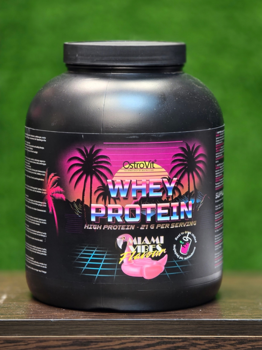 وی فوق حرفه ای استروویت سری جدید ۲۰۲۵ (اورجینال مسافری-طعم میامی وایب) | Ostrovit Whey Miami Vibe