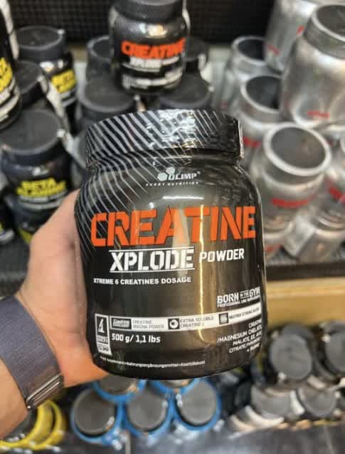 پودر کراتین اکسپلود الیمپ 500 گرمی Creatine Xplode Olimp  (اورجینال - محصول کشور لهستان)
