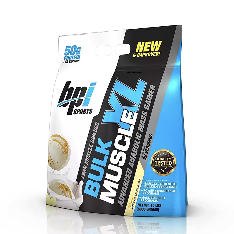 مس گینر ۶/۸ کیلوگرم بالک ماسل بی پی ای آمریکا (اورجینال) سری جدید + شیکر هدیه