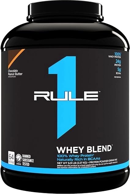 پروتئین وی رول وان طرح جدید (اورجینال به ضمانت - محصول آمریکا) Whey Blend RuleOne