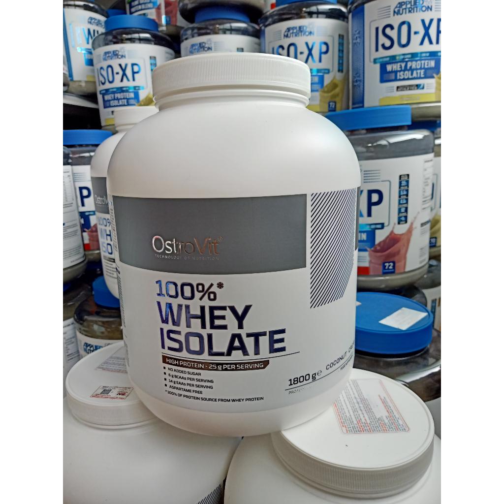 وی ایزوله استروویت (اورجینال - با تضمین اصالت - محصول کشور لهستان ) - Ostrovit 100% Whey Protein isolate  1800 g۴