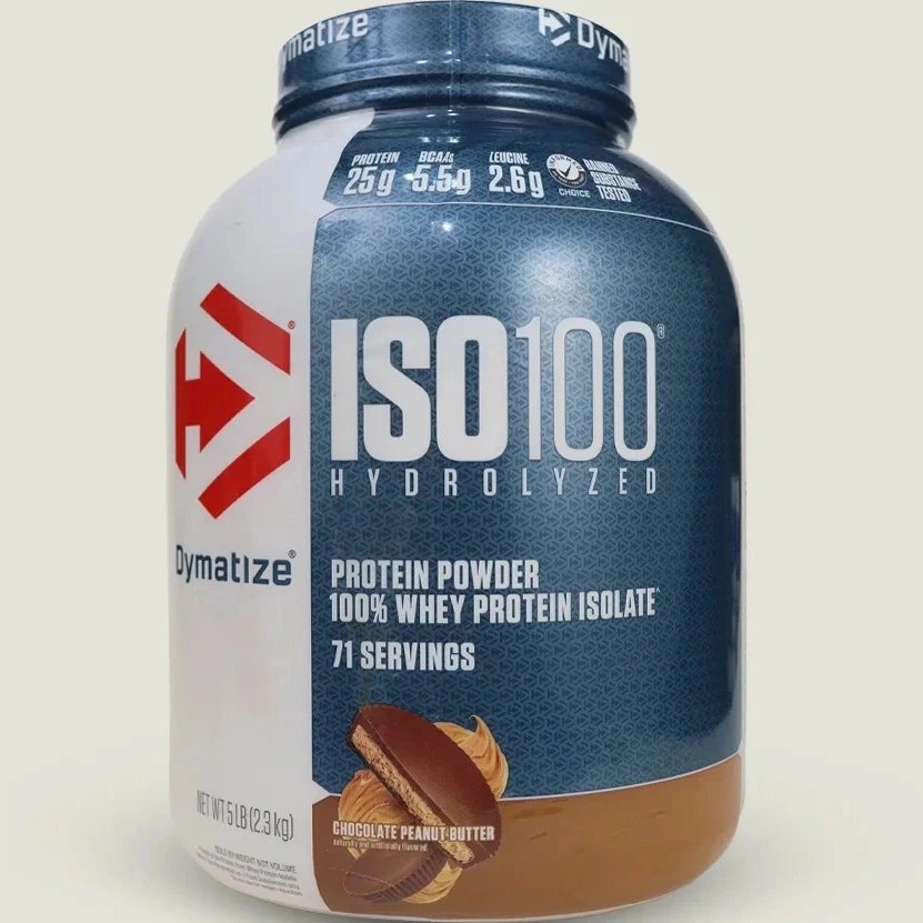 پروتئین وی ایزوله دایماتیز ۲.۳ کیلوگرم ایزو 100 - طرح جدید (محصور کشور آمریکا) ارسال فوری به سراسر ایران