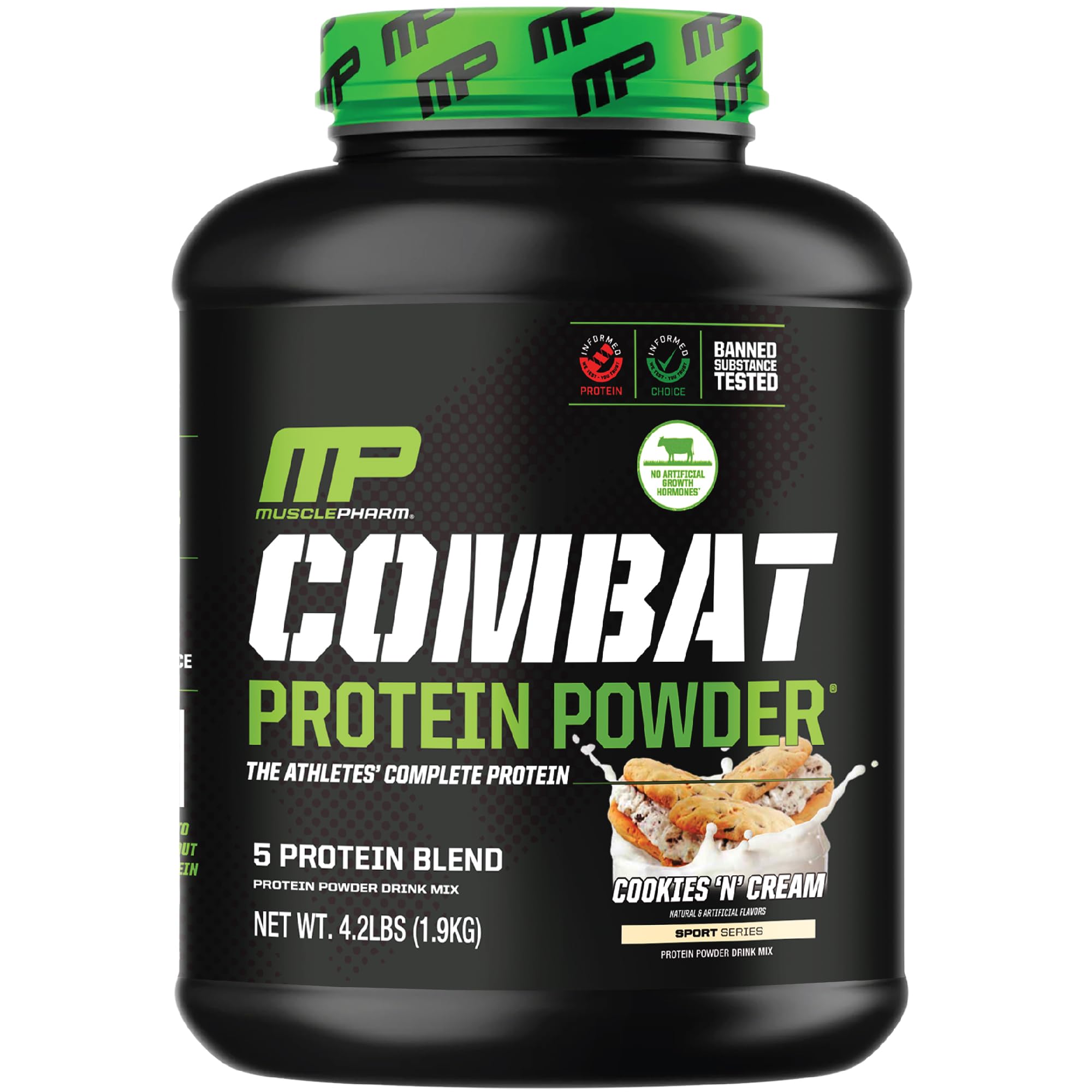 پروتئین وی ۱۰۰٪ کامبت ماسل فارم - COMBAT PROTEIN POWDER