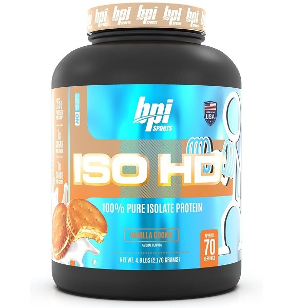 وی ایزوله اچ دی بی پی ای طرح جدید (محصول آمریکا - اورجینال) | Whey ISO HD BPI