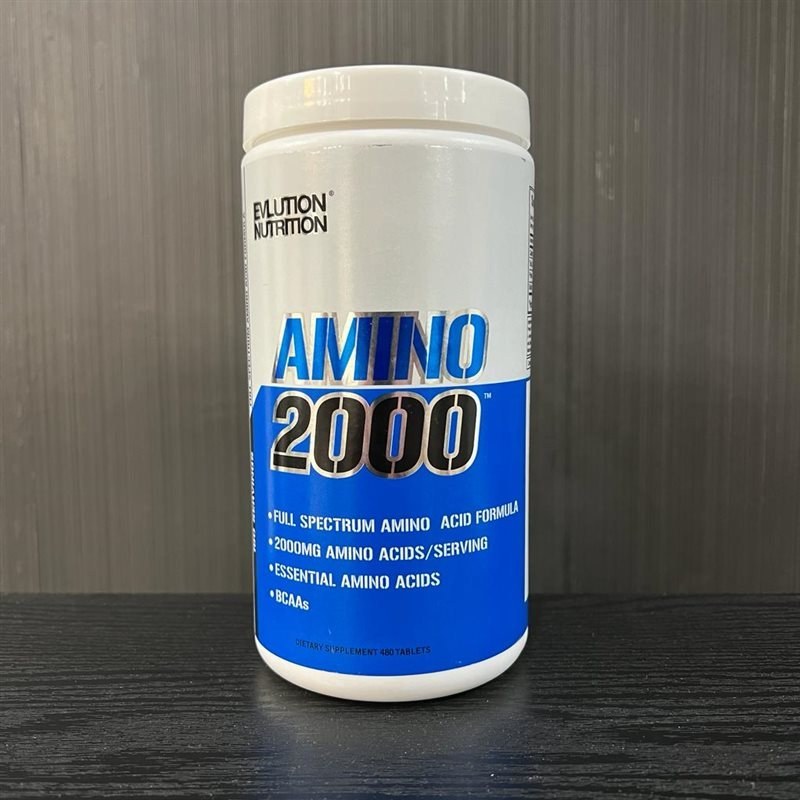 آمینو 2000 ای وی ال (480 عددی - اورجینال به شرط اصالت) - Evlution Nutrition Amino 2000