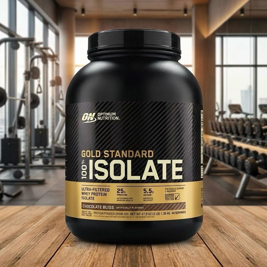 پروتئین وی  ایزوله گلد استاندارد 100% اپتی-موم نوتریشن 2.36 kg - اورجینال واردات مسافری - سری جدید انقضا 2027