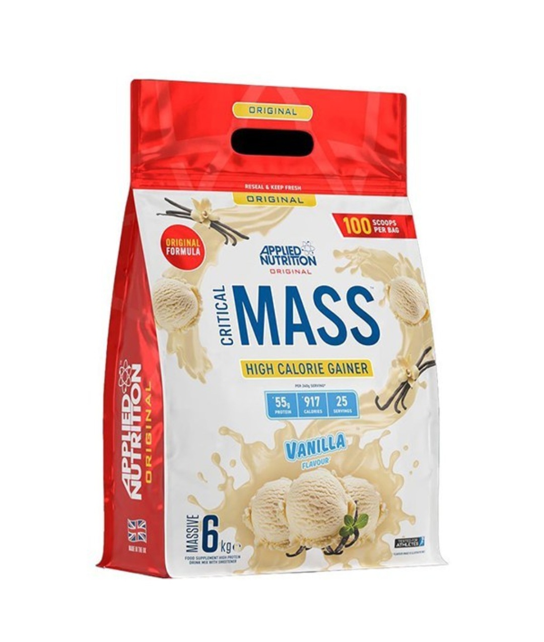 مکمل مس گینر کریتیکال 6 کیلوگرم (طرح جدید) AP NUTRATION (اورجینال - با ضمانت اصالت)