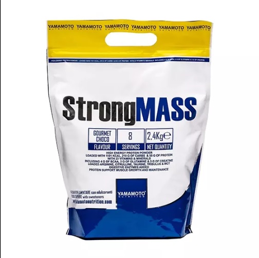 گینر استرانگ مس یاماموتو 2.4 کیلوگرم اورجینال (انقضا محصول ۲۰۲۶) -  YAMAMOTO StrongMASS